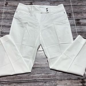 White House Black Market white pants size 10 ankle